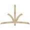 Ekena Millwork Davenport Rough Sawn Timber Gable Bracket, Douglas Fir, 72"W x 48"H x 2"D x 4"F, 16/12 Pitch GBW072X48X0204DAV00RDF - alternate 1